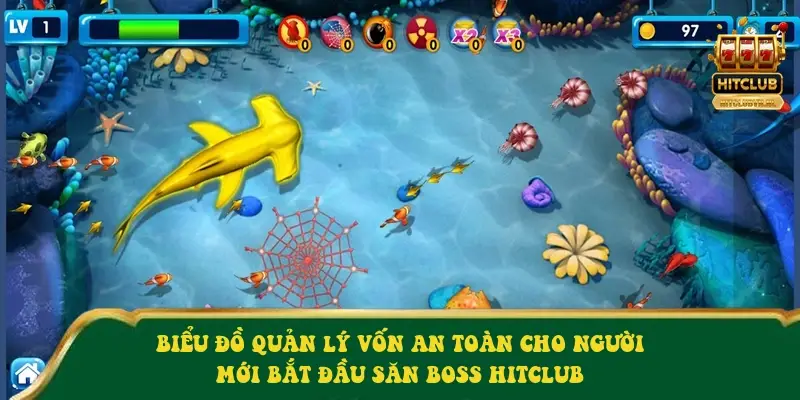 Biểu đồ quản lý vốn an toàn cho người mới bắt đầu săn boss Hitclub